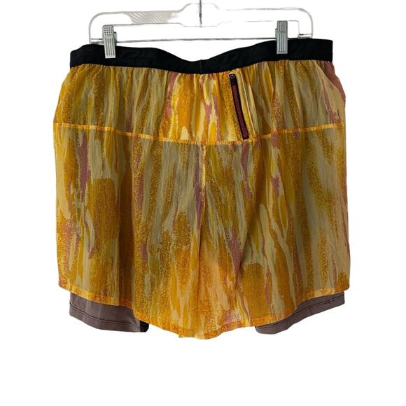 Nike Flex Stride Wild Run Running Shorts Citron Pulse Yellow size XXL - Picture 5 of 8